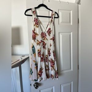 Free People summer floral mini dress